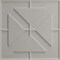 Ekena Millwork 19 5/8in. W x 19 5/8in. H Xander EnduraWall Decorative 3D Wall Panel Covers 2.67 Sq. Ft. WP20X20XACGH - alternate 2